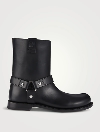 Campo Leather Biker Boots