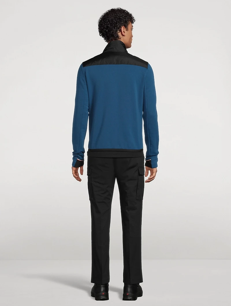 Polartec® Padded Zip Cardigan