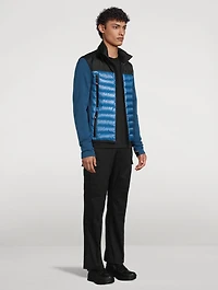 Polartec® Padded Zip Cardigan