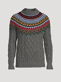 Cable-Knit Sweater