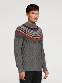 Cable-Knit Sweater