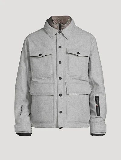 Antuco Wool Down Shirt Jacket