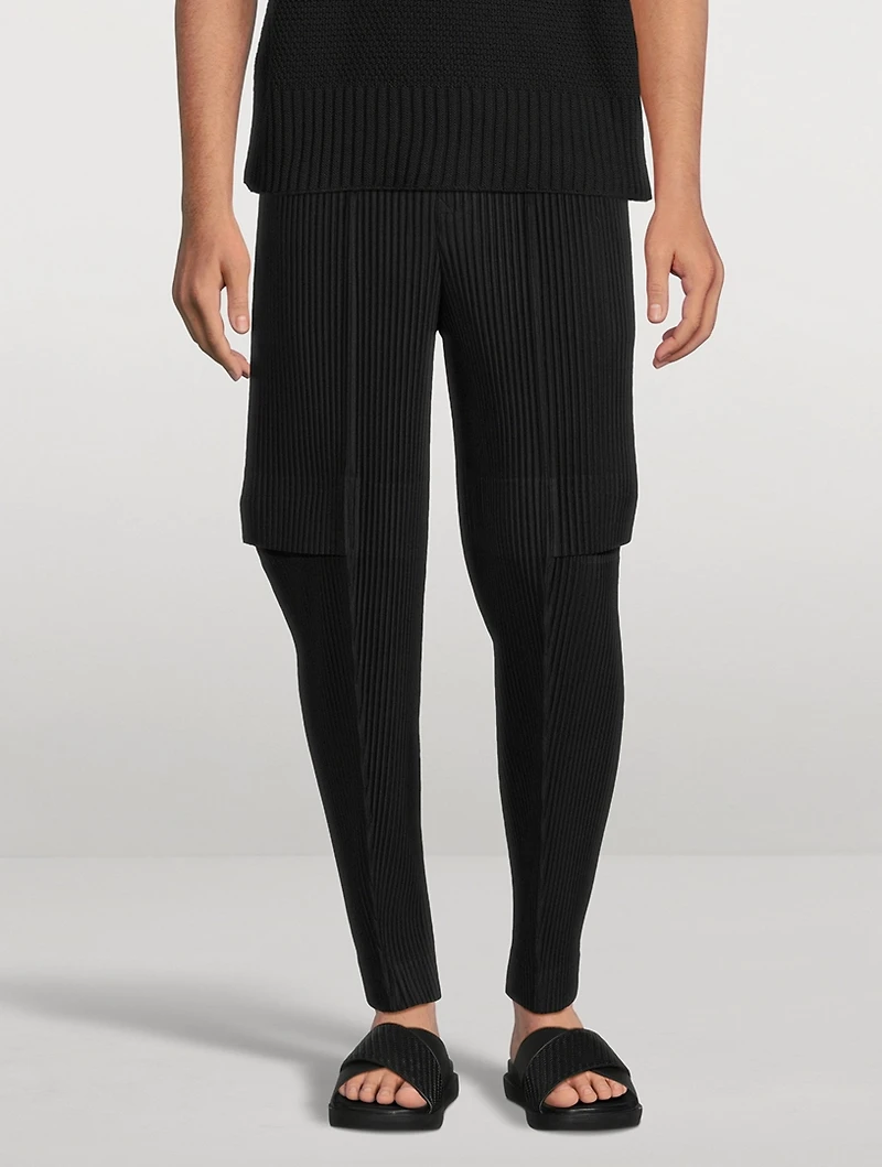 Cargo Pleated Pants