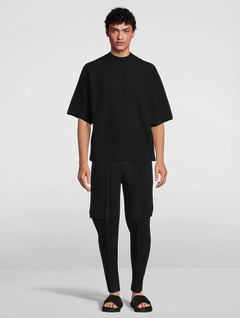 Cargo Pleated Pants