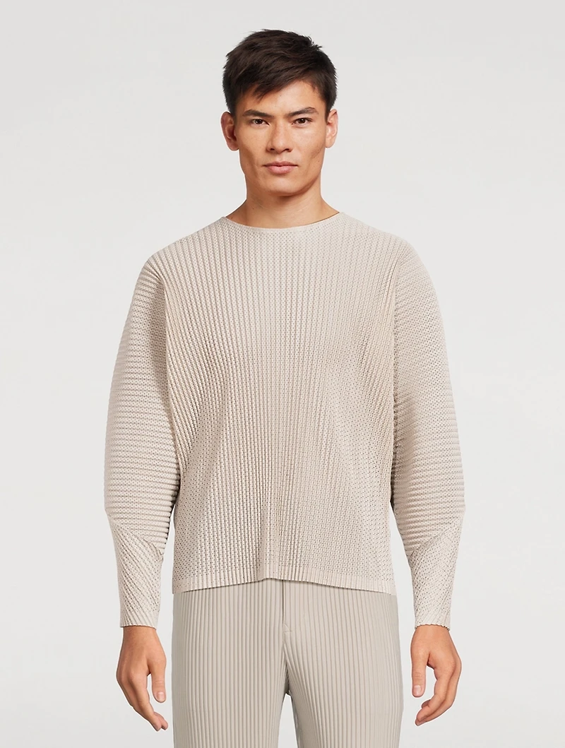 Mesh Long-Sleeve T-Shirt