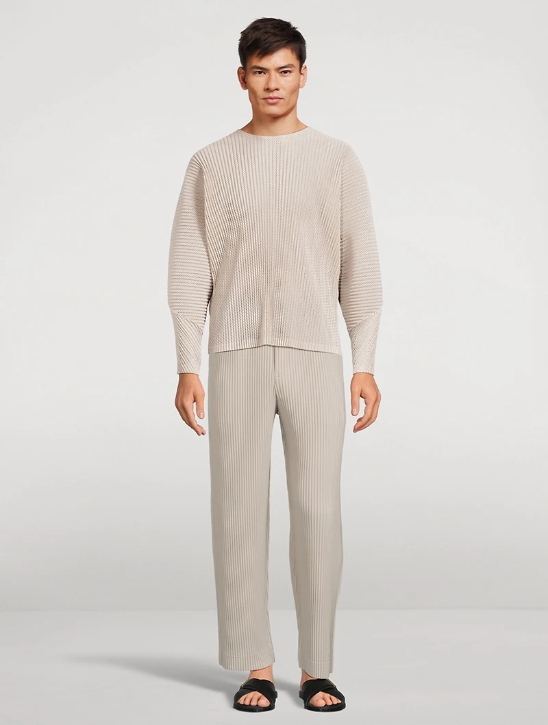 Mesh Long-Sleeve T-Shirt