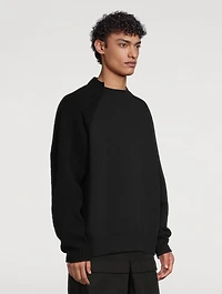 Panelled Knit Sweater