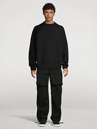 Panelled Knit Sweater