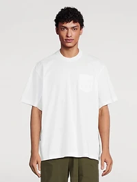 T-Shirt With Zip Detail
