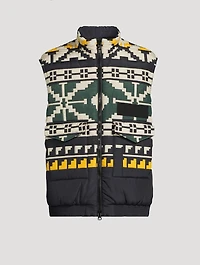 Geometric Quilted Vest