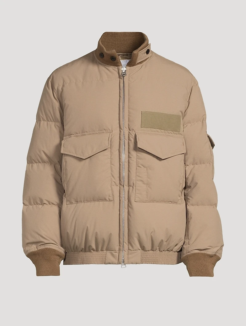 Ripstop Down Puffer Jacket