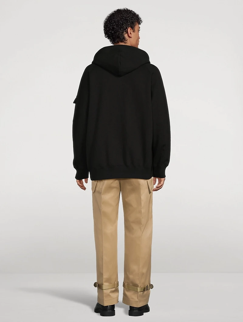 sacai x Spiewak Gonz Multi-Patch Zip Hoodie