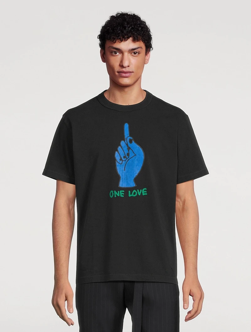 sacai x Gonz ONE LOVE T-Shirt
