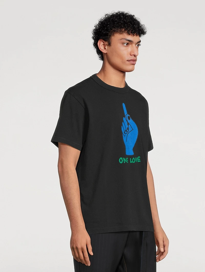 sacai x Gonz ONE LOVE T-Shirt