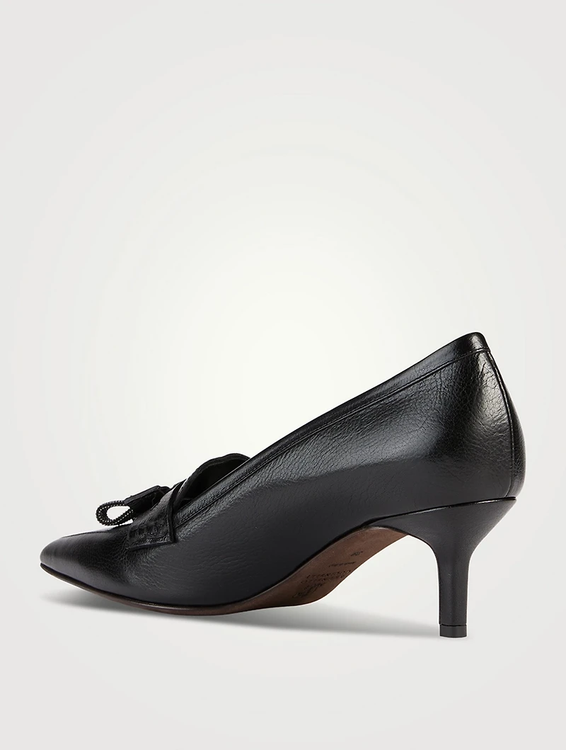 Leather Pumps