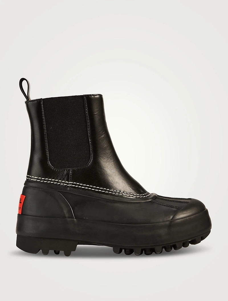 SOREL x Proenza Schouler Caribou Leather Chelsea Boots