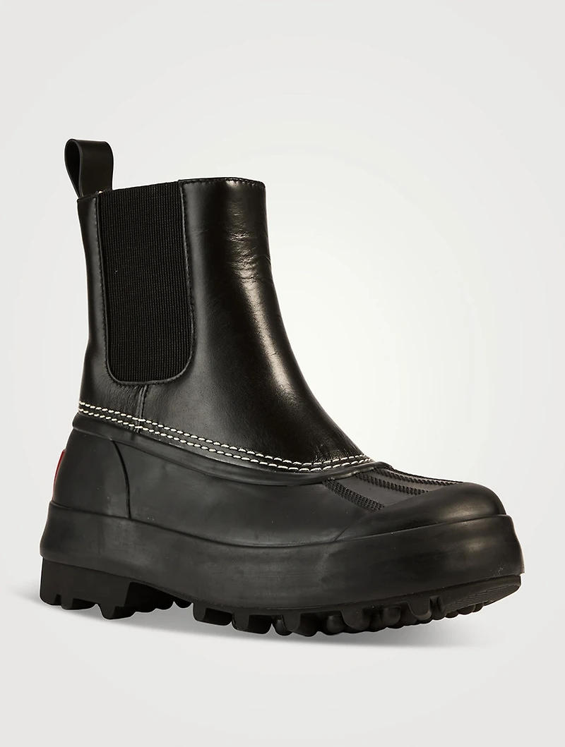 SOREL x Proenza Schouler Caribou Leather Chelsea Boots