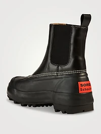 SOREL x Proenza Schouler Caribou Leather Chelsea Boots