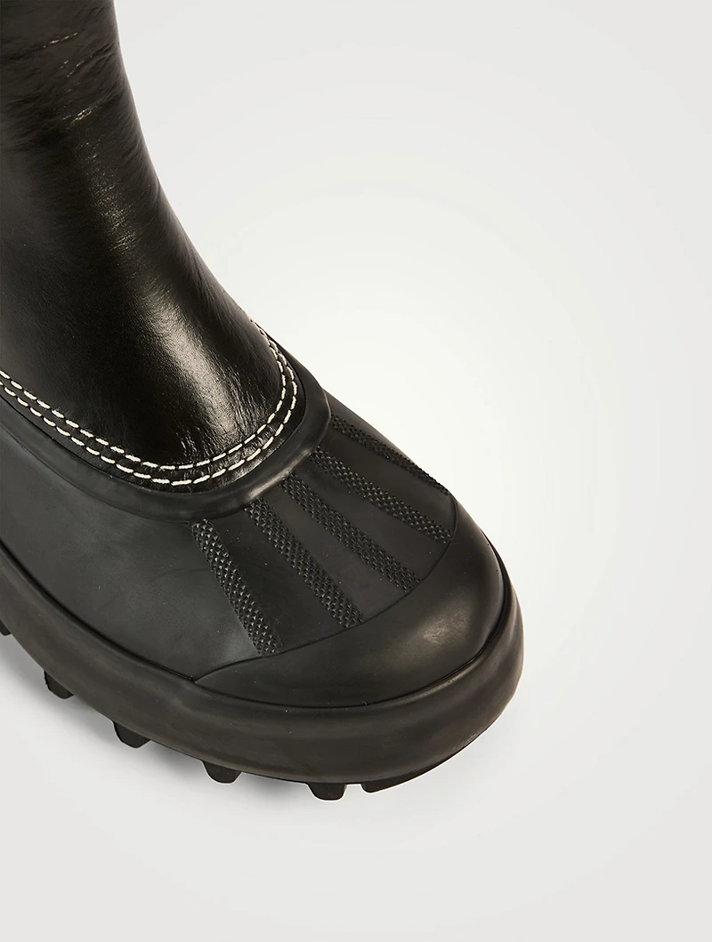 SOREL x Proenza Schouler Caribou Leather Chelsea Boots