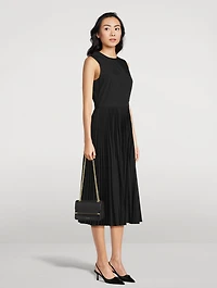 Mini East/West Leather Shoulder Bag
