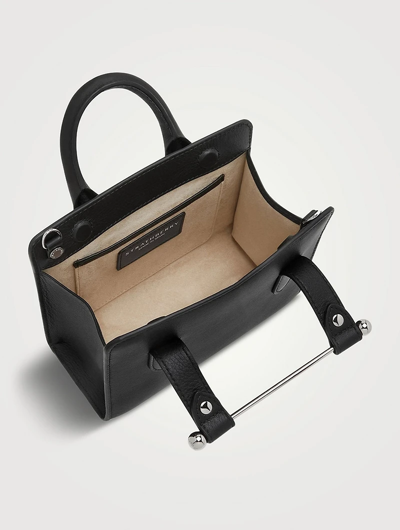 The Nano Strathberry Leather Tote Bag