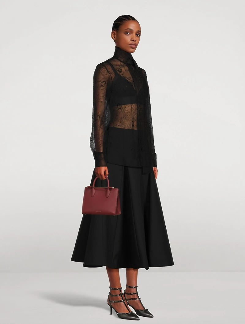 The Mini Strathberry Leather Tote Bag