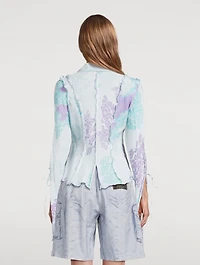 Printed Chiffon Blouse