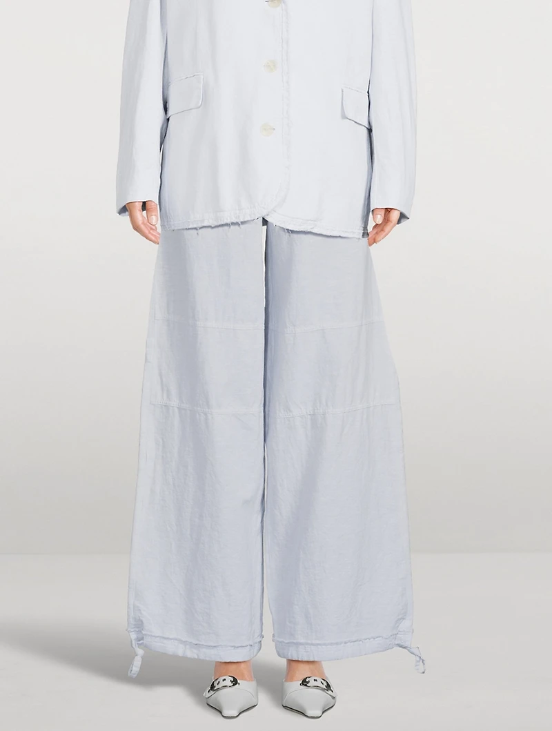Wide-Leg Trousers