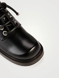 Leather Derby Shoes