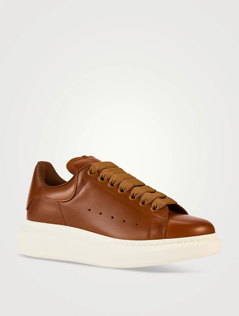 Oversized Leather Sneakers