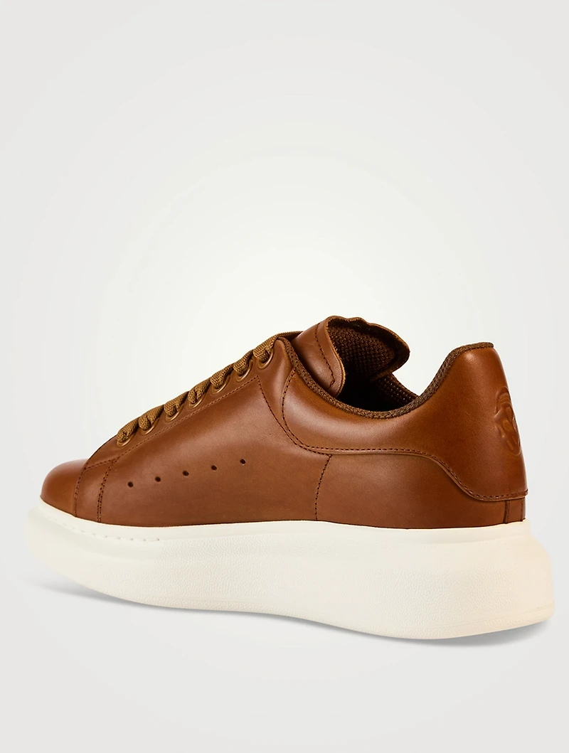 Oversized Leather Sneakers