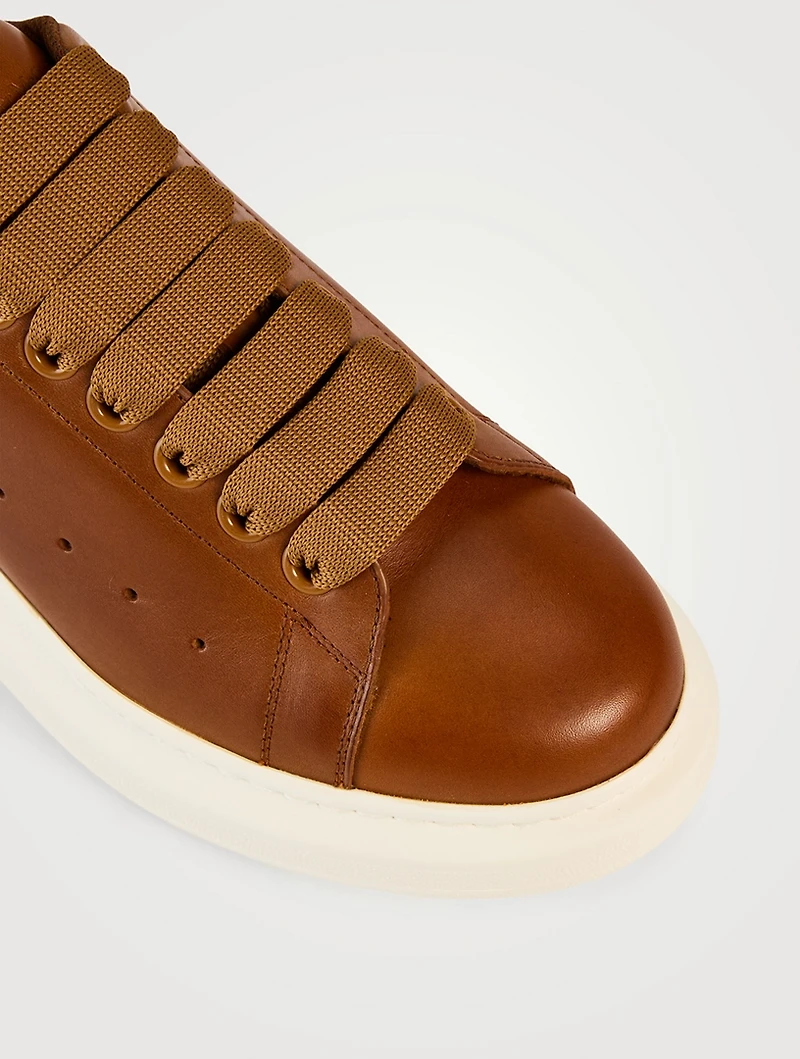 Oversized Leather Sneakers