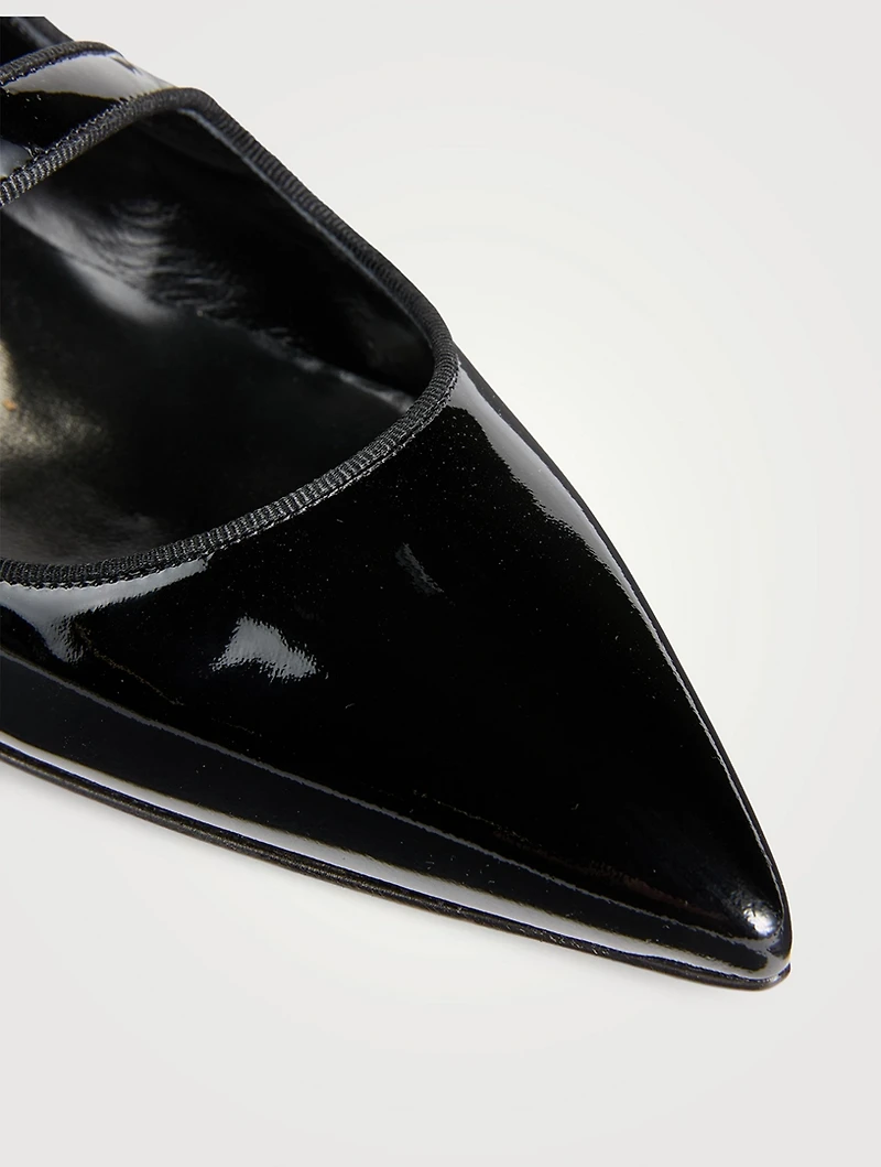 Campariflat Patent Leather Mary Jane Ballerinas