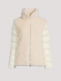 Oiron Faux Fur Down Jacket