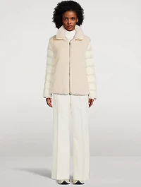 Oiron Faux Fur Down Jacket