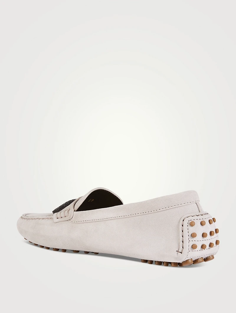 Suede Driving Shoes