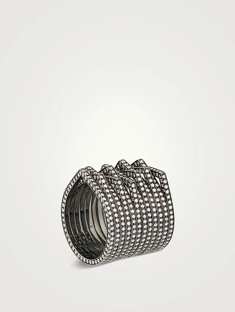 Antifer Gold Ring With Diamonds