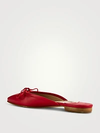 Ballerimu Leather Flat Mules
