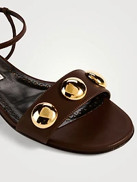Chaouhen Embellished Leather Sandals