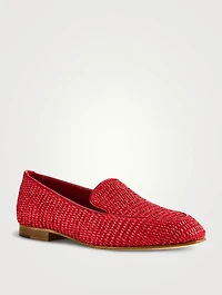 Pitakara Raffia Loafers