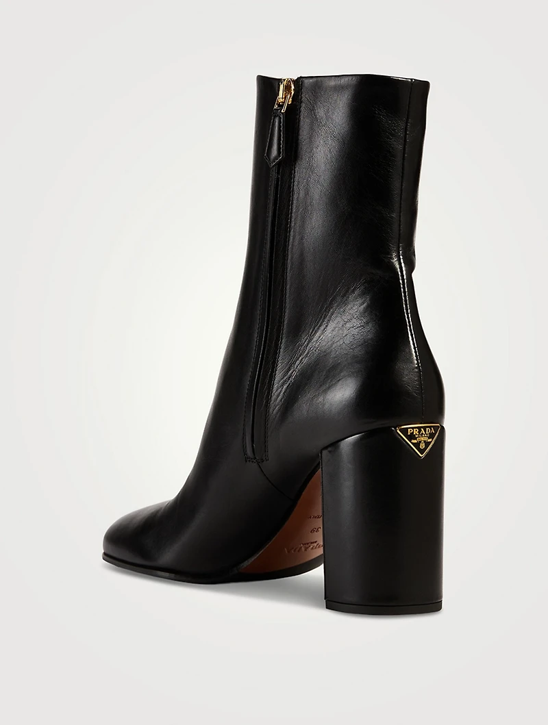 Leather Ankle Boots