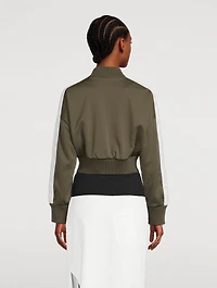 Technical Jersey Bomber Jacket