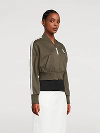 Technical Jersey Bomber Jacket