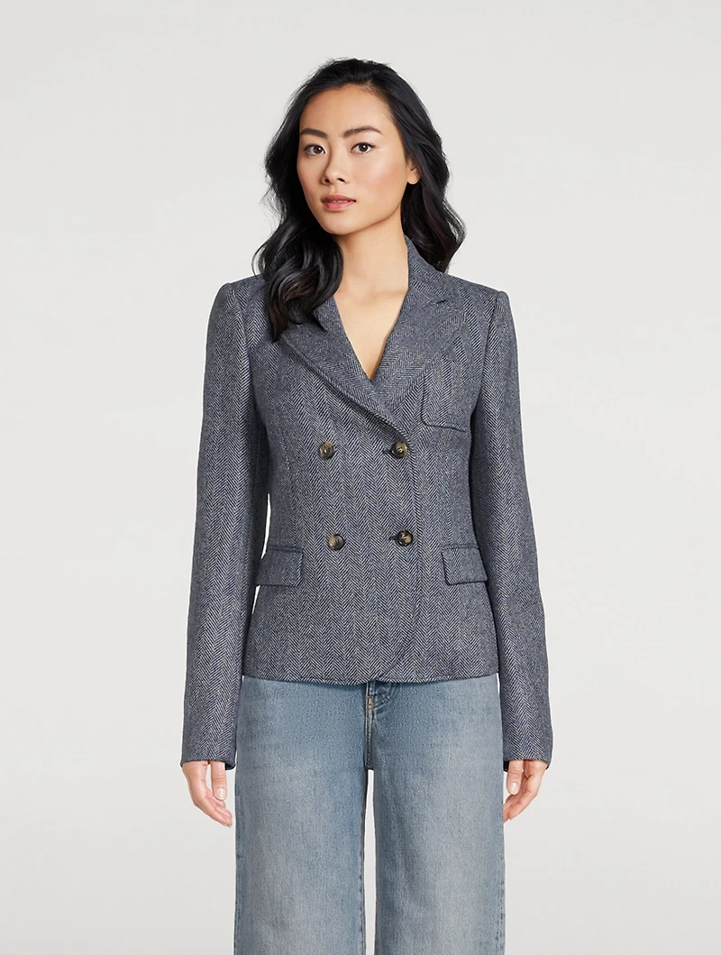 Double-Breasted Blazer