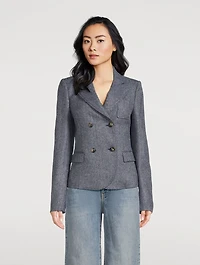 Double-Breasted Blazer