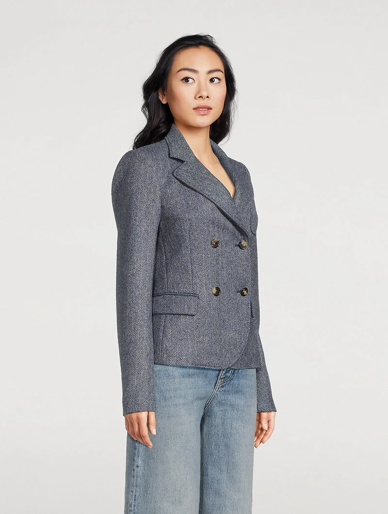 Double-Breasted Blazer