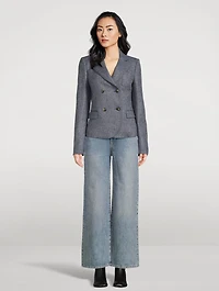 Double-Breasted Blazer