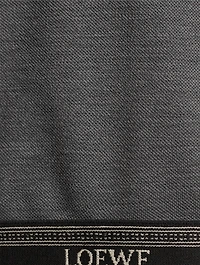 Logo-Elastic Cropped Polo Shirt