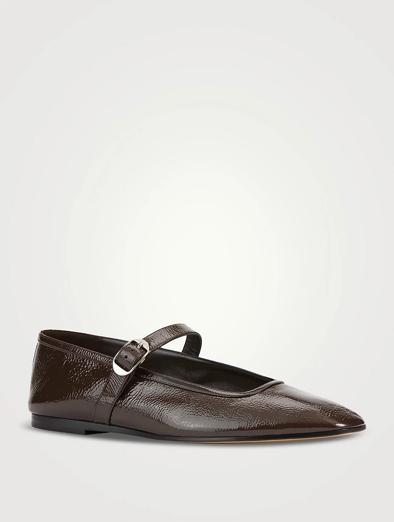 Patent Leather Mary Jane Ballet Flats