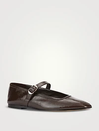 Patent Leather Mary Jane Ballet Flats